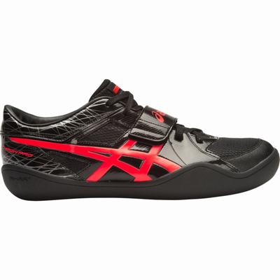 Férfi Asics Throw Pro Szöges Cipő AS2610375 Fekete/Korall